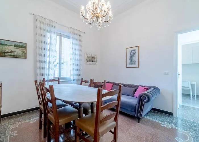 Guesthost - San Fruttuoso Vintage & Roomy Flat * Genua